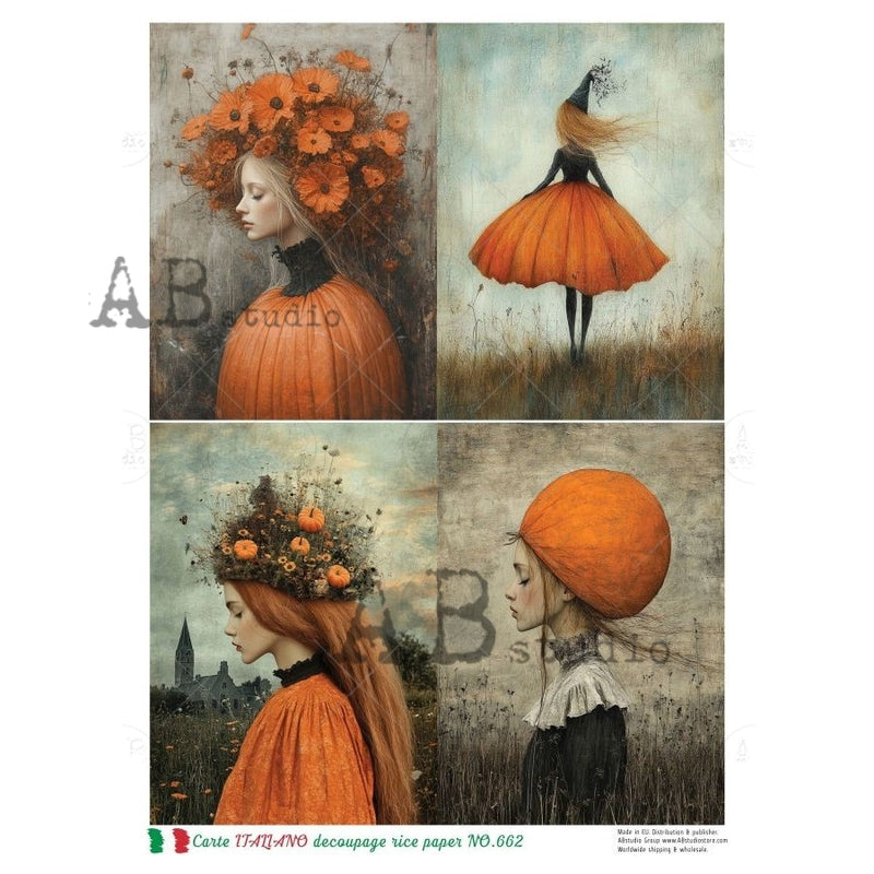 ABstudio - Rice Paper - Carte Italiano NO.662