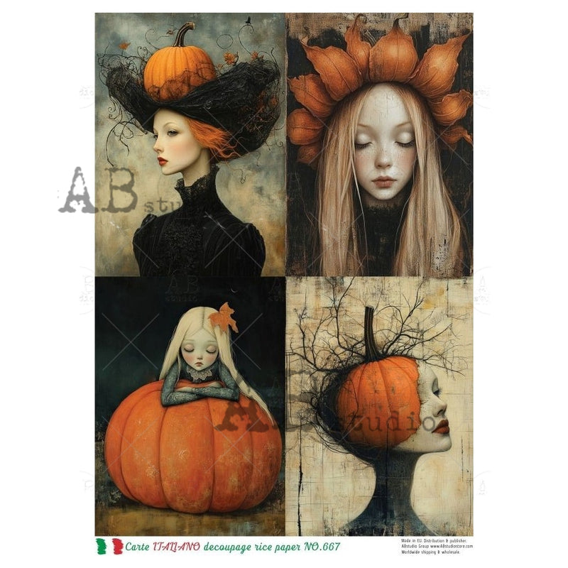 ABstudio - Rice Paper - Carte Italiano NO.667