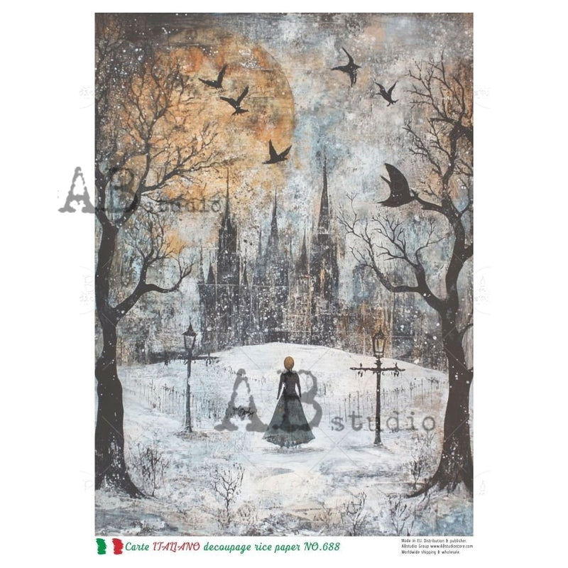 ABstudio - Rice Paper - Carte Italiano NO.688