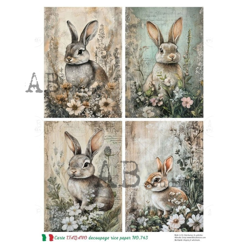 ABstudio - Rice Paper - Carte Italiano NO.743