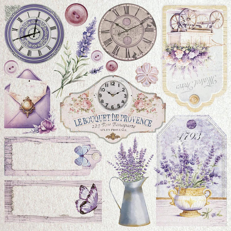 Deluxe Morning In Provence Paper Pearl 6"x6" 5/Pkg - Root & Company