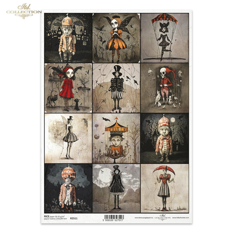 ITD Collection - Mysterious Characters - Rice Paper