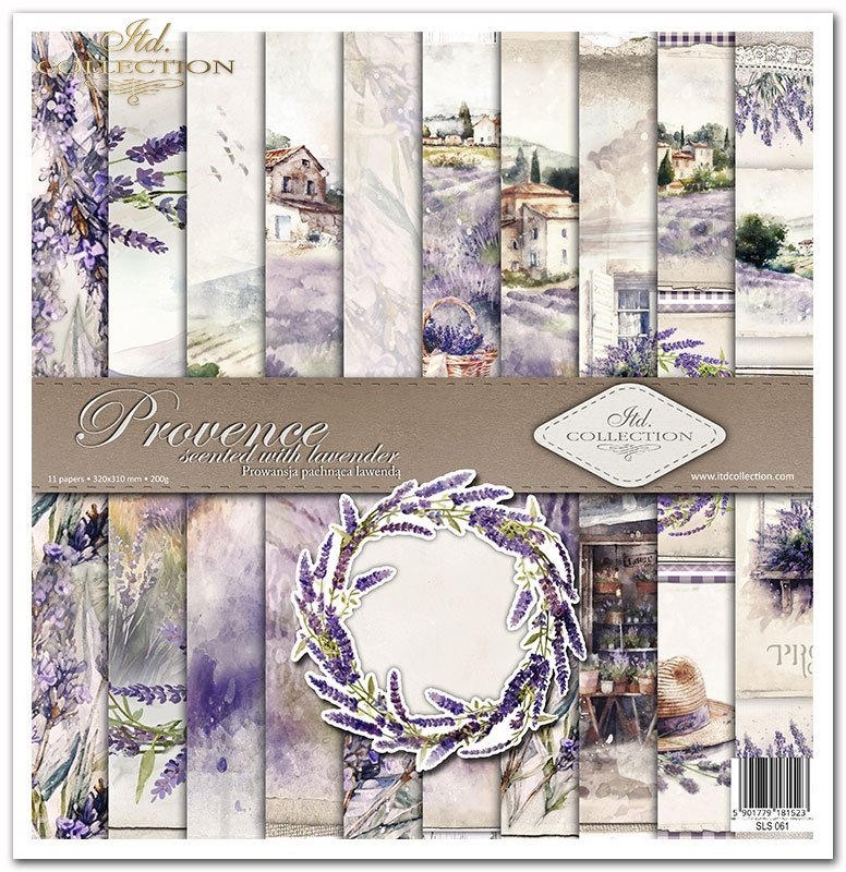 ITD Collection - Provence Scrapbooking Papers