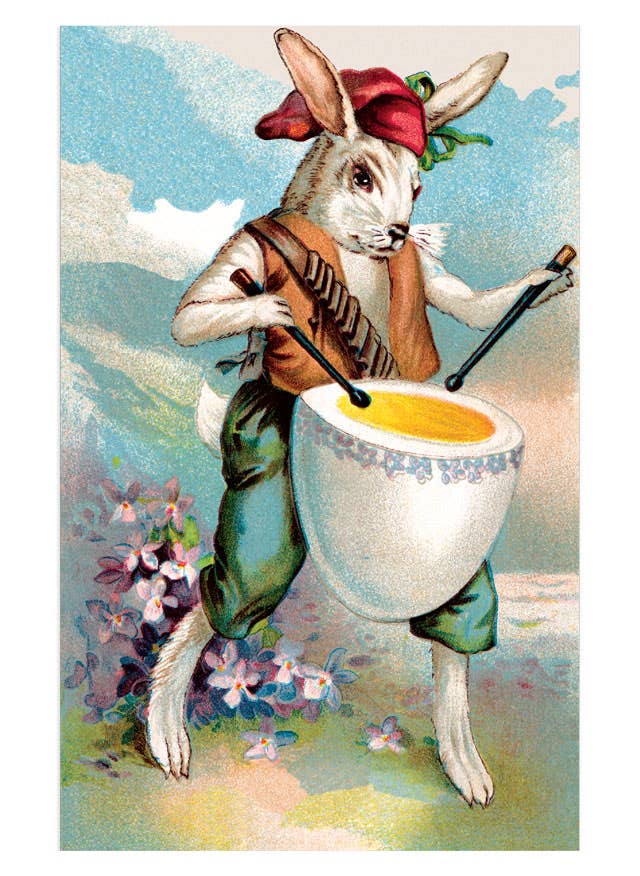 Laughing Elephant - Joyful Easter Postcard Box - 36 Unique Vintage Postcards