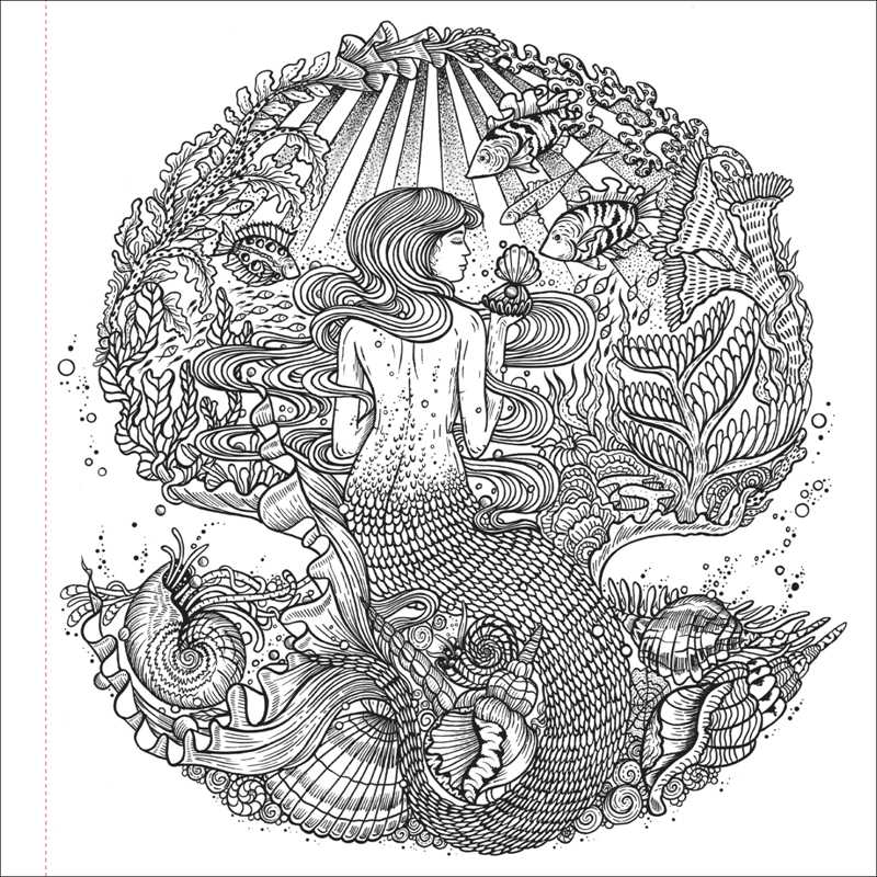 Meni Chatzipanagiotou - Coloring Book - Enchanted Earth