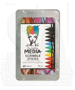 Ranger Ink - Dina Wakley Media - Scribble Sticks - Set 01