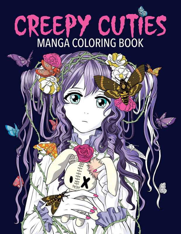 Printers Row - Creepy Cuties Manga Coloring Book