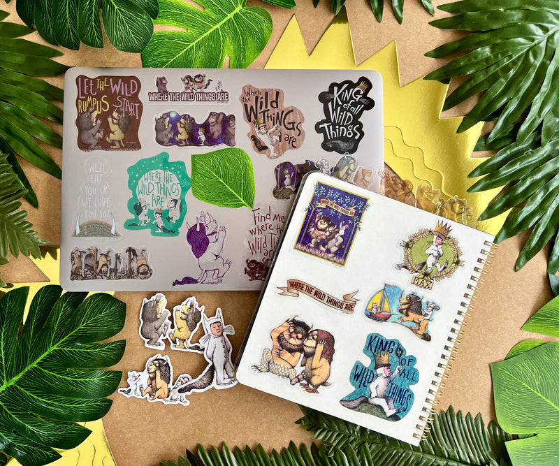 Conquest Journals - Where the Wild Things Are Clear Decals