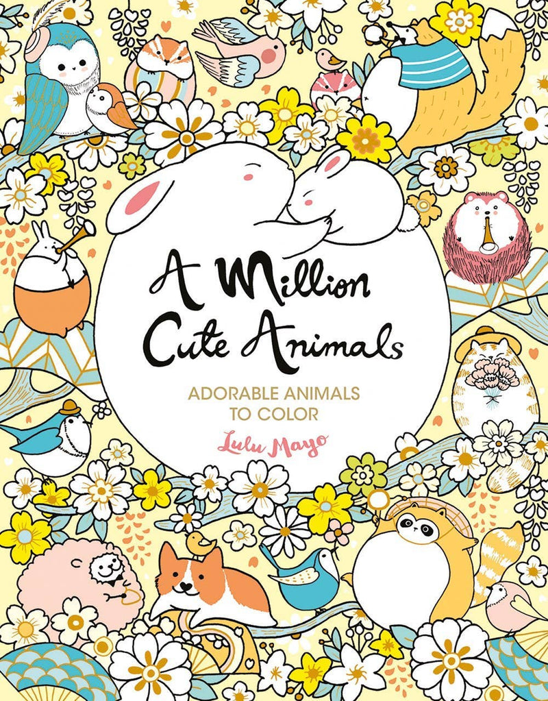 Lulu Mayo - A Million Cute Animals Coloring Book