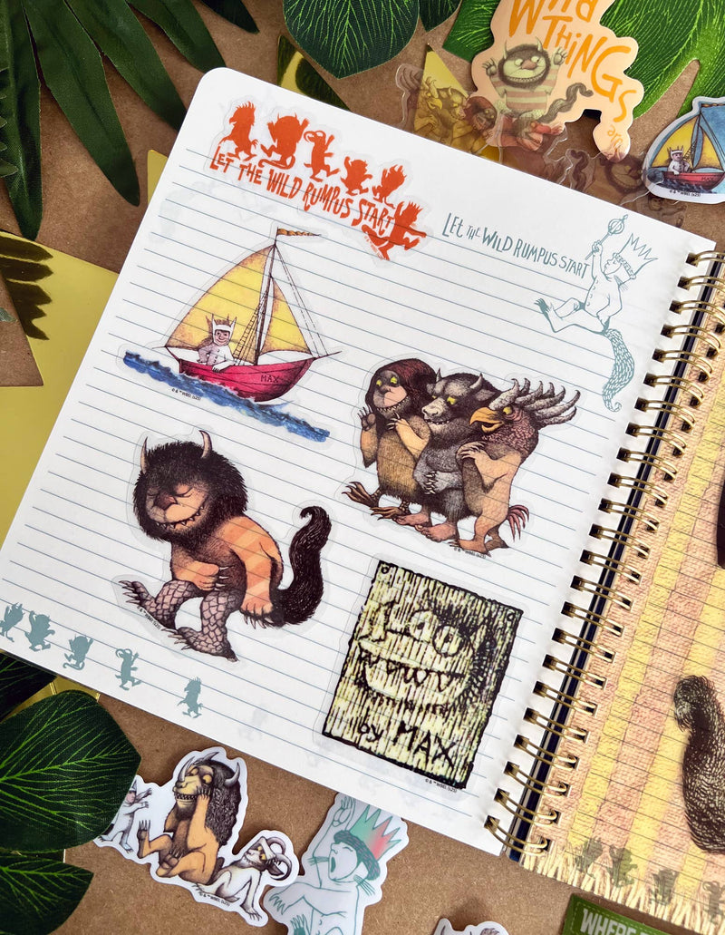 Conquest Journals - Where the Wild Things Are Clear Decals