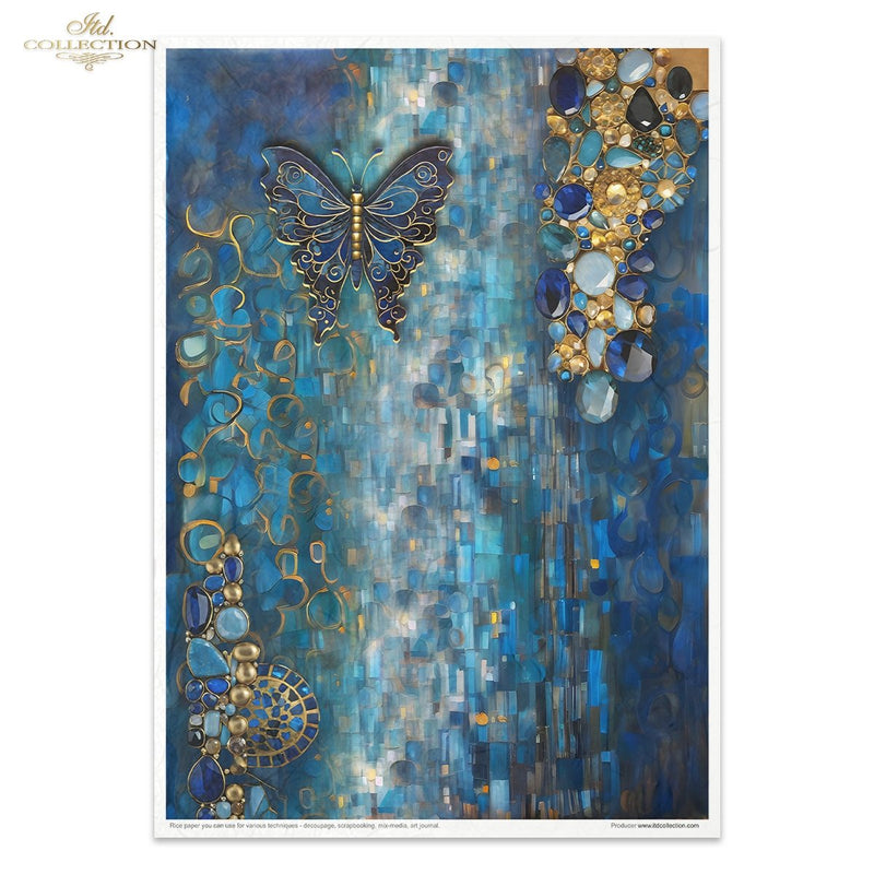 ITD Collection - Inspired by Klimt - Rice Paper Set