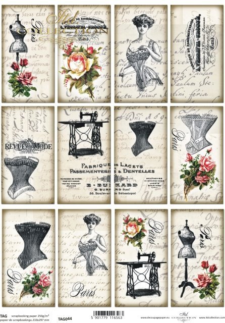 ITD Collection - Tag Single Sheet - TAG0044