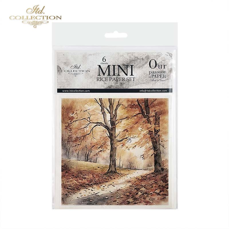 ITD Collection - Rice Paper Set Mini - Fall Leaves — Root & Company