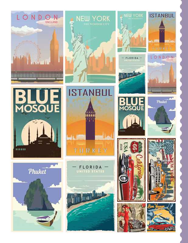 Adams Media - Junk Journal Cutouts - Vintage Designs by The Juliet Journal