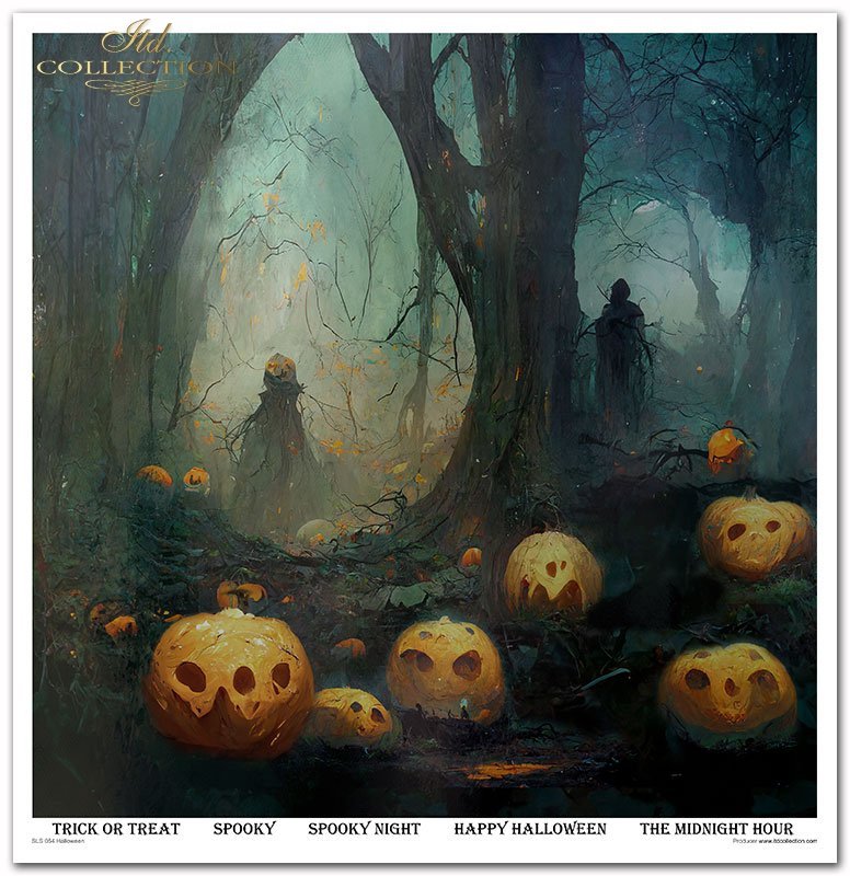 ITD Collection - Halloween Scrapbooking Papers