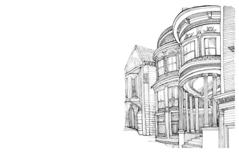 Shirley Salzman - Victorian Buildings of San Francisco: A Coloring Book