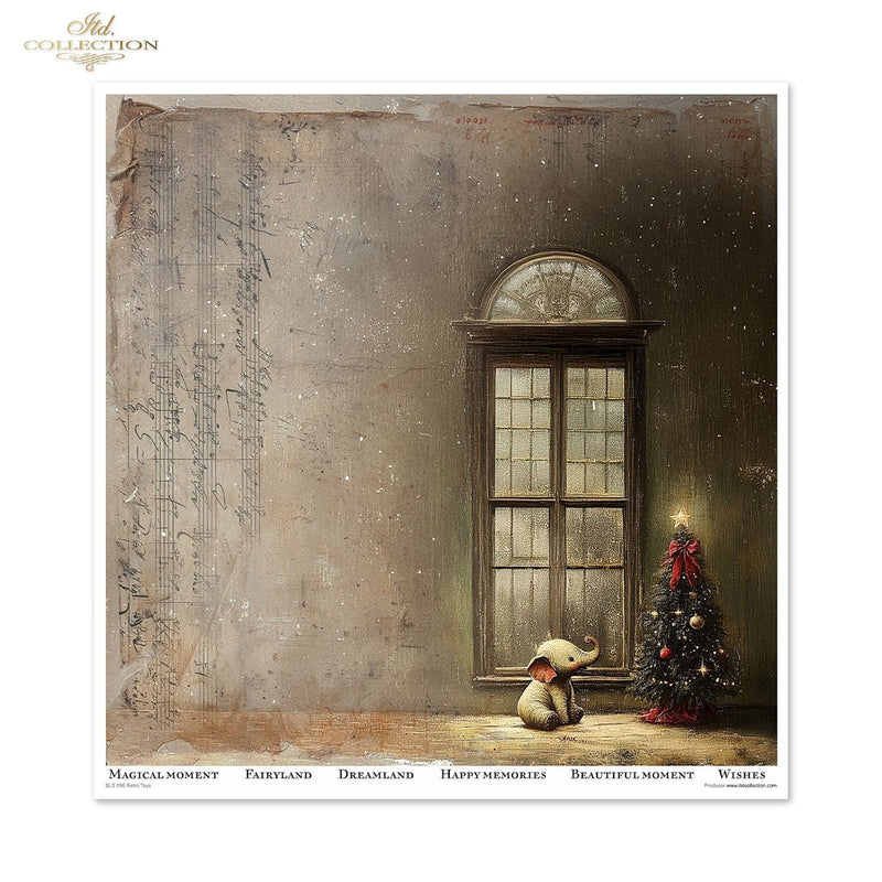 ITD Collection - Retro Toys Scrapbooking Papers