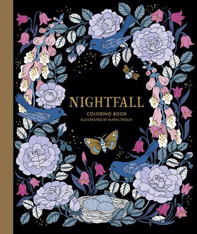 Maria Trolle - Nightfall Coloring Book