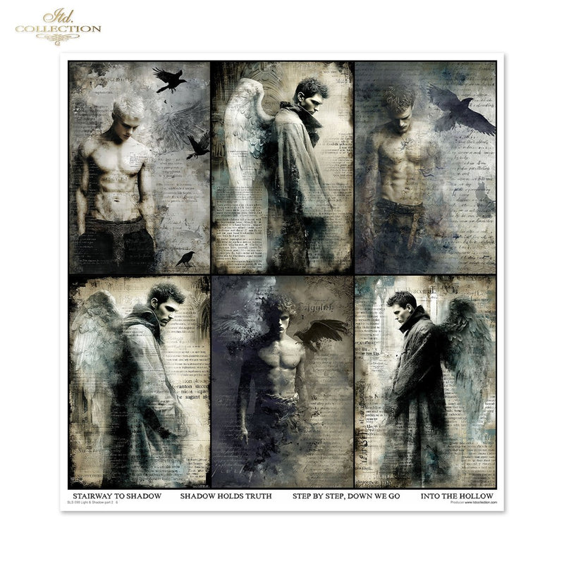 ITD Collection - Light & Shadow Part 2 Scrapbooking Papers