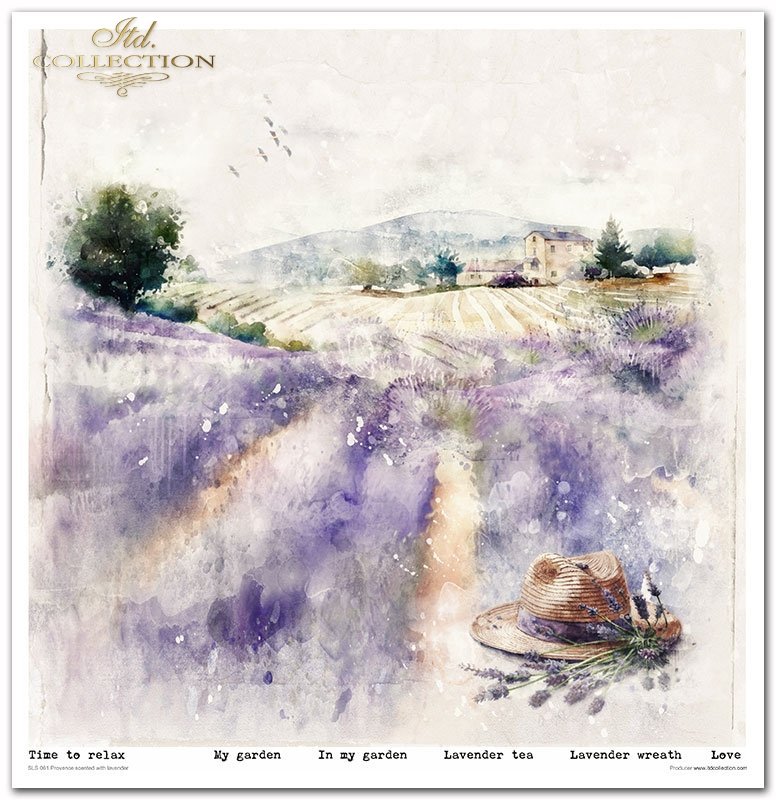 ITD Collection - Provence Scrapbooking Papers
