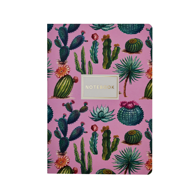 BV by Bruno Visconti - Cactus On Rose Notebook
