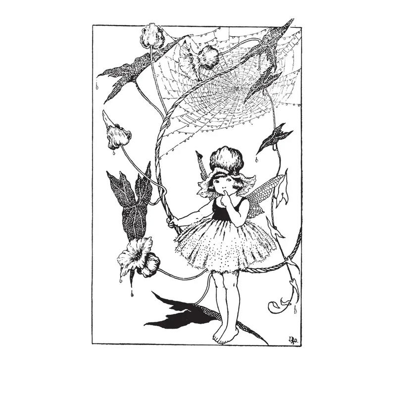 Laughing Elephant - Fairies - Cards to Color Cards