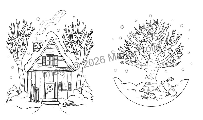 Maria Trolle - Enchanted Seasons Coloring Book