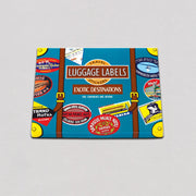 Exotic Destinations - Travel Label Sticker Box - Root & Company