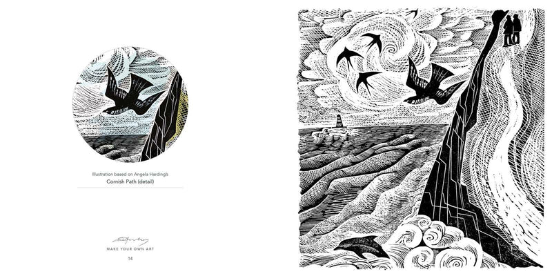Angela Harding - Countryside Colouring Book