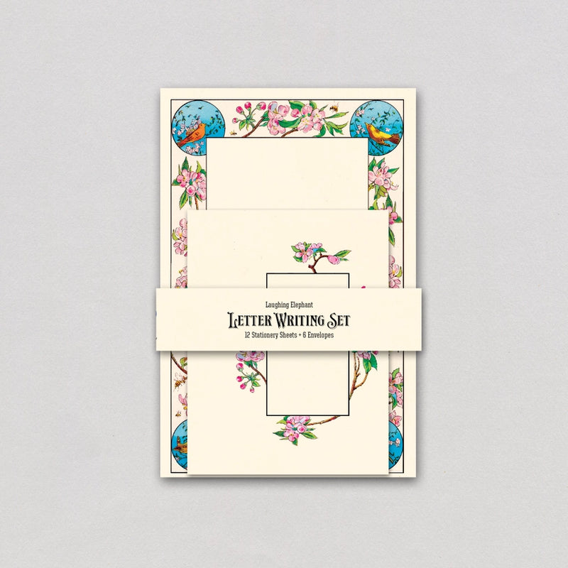 Laughing Elephant - Letter Writing Set - Spring Song