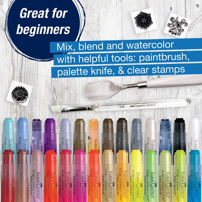 Faber-Castell - Gelatos Pigment Sticks Art Gift Set 2