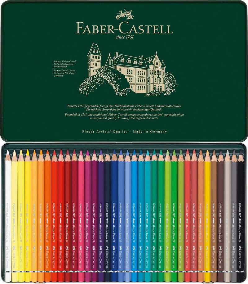 Faber-Castell - Albrecht Durer Artists' Watercolor Pencils - Tin of 36