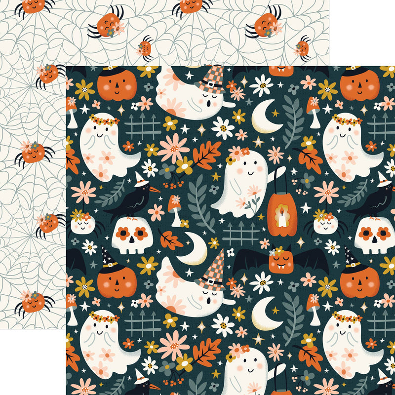 Paper House Productions - Ghosts 12 x 12 Scrapbook Paper