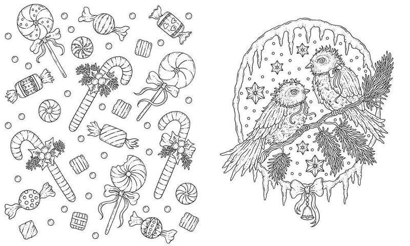 Hanna Karlzon - Merry Christmas Coloring Book