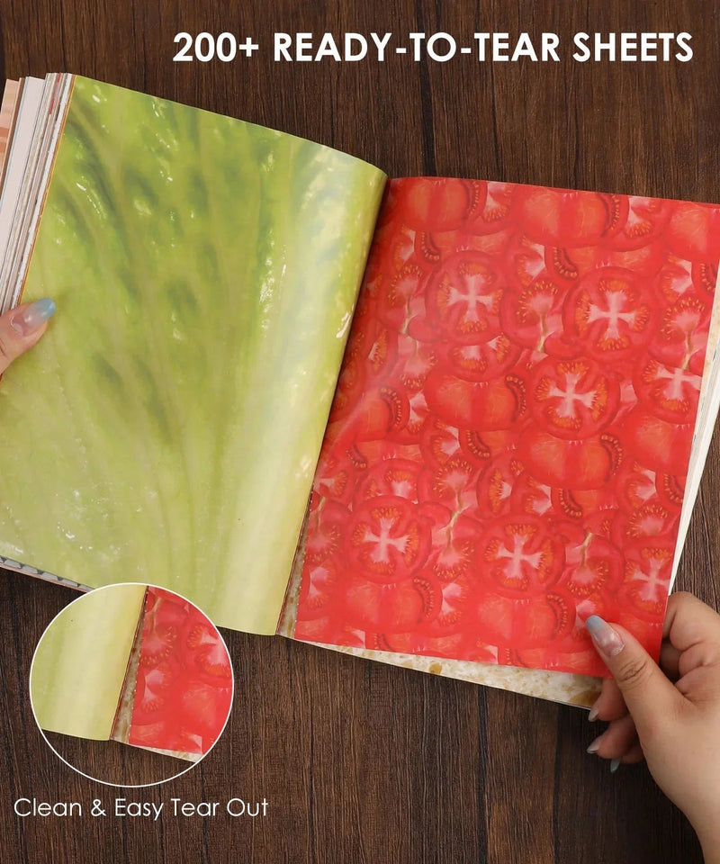 Grabie - The Flavor Folio Collage Activity Book
