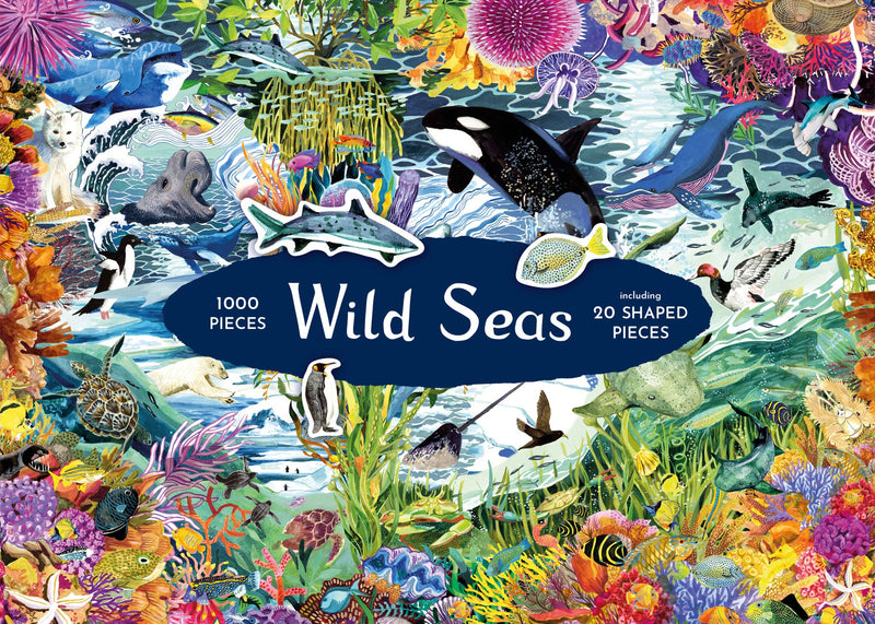 Wild Seas - Stories of Nature's Greatest Comebacks - 1000-Piece Jigsaw Puzzle