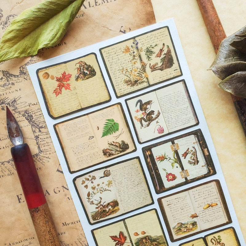 STICKII - Woodland Journals Sticker Sheet