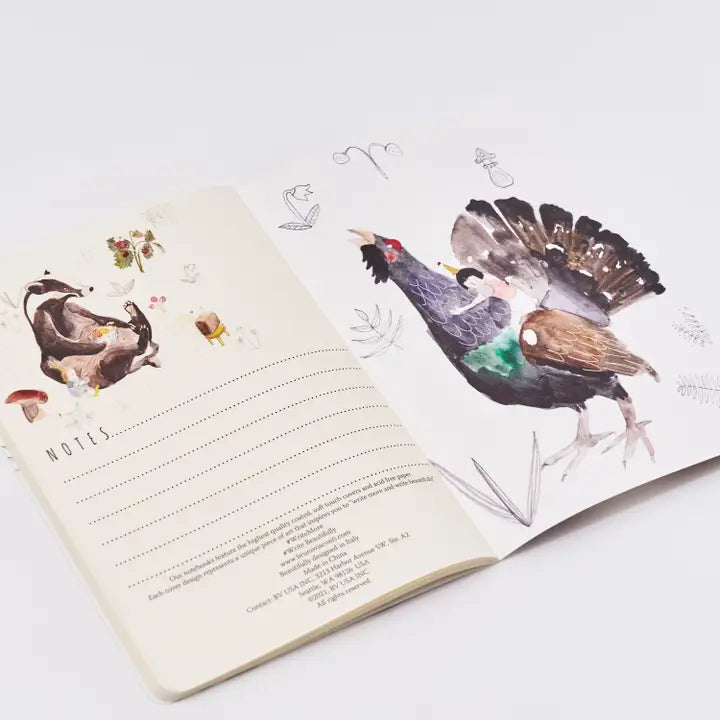 BV by Bruno Visconti - Forest Animals Notebook