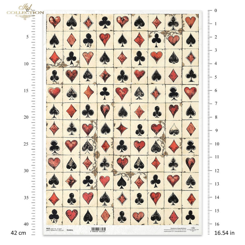 ITD Collection - Alice in Wonderland - R1461L - A3 Rice Paper