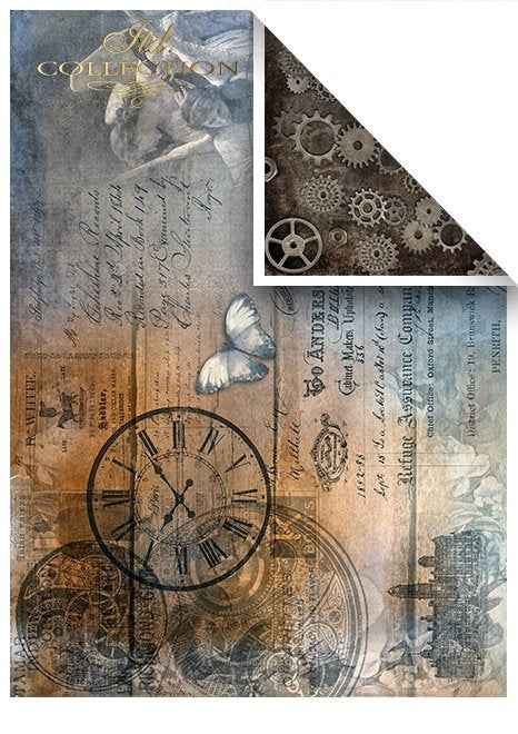 ITD Collection - Steampunk - Scrapbooking Papers