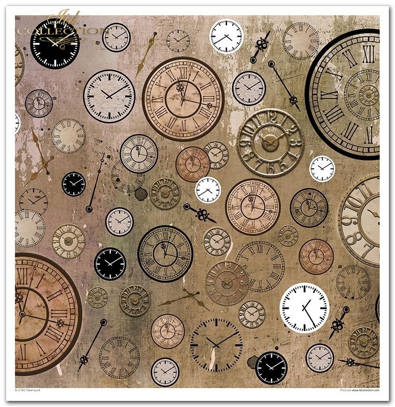 ITD Collection - Steampunk Scrapbooking Papers