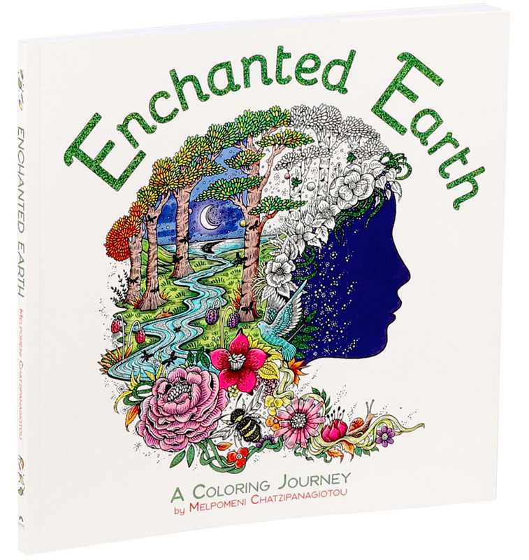 Meni Chatzipanagiotou - Coloring Book - Enchanted Earth