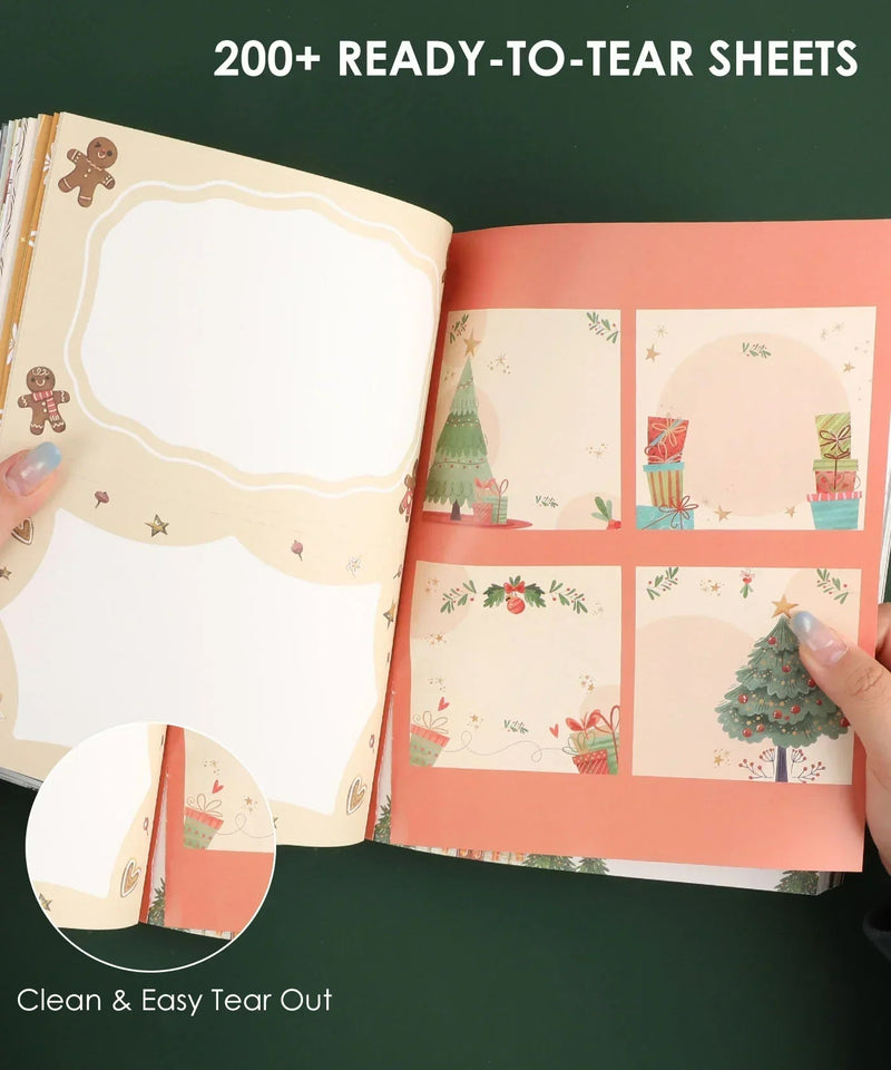 Grabie - Holiday Magic Collage Activity Book