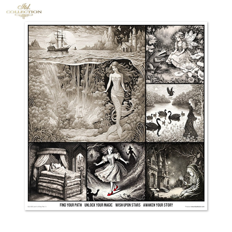 ITD Collection - Lost in a Fairy Tale Scrapbooking Papers