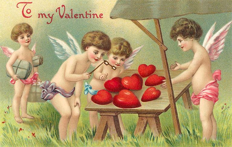 Found Image Press - Postcard - To My Valentine