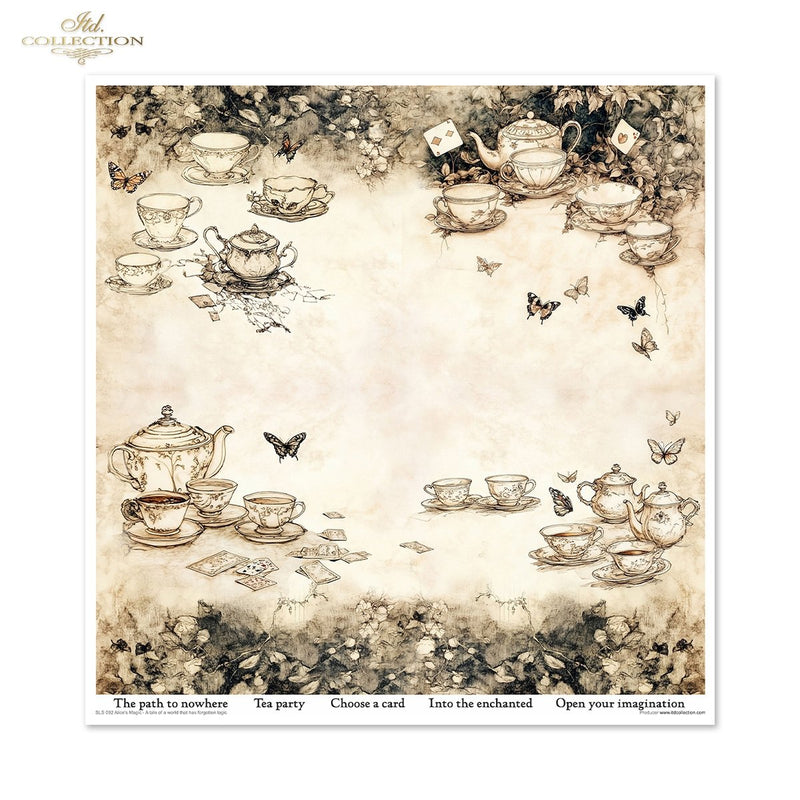 ITD Collection - Alice's Magic Vol.2  Scrapbooking Papers