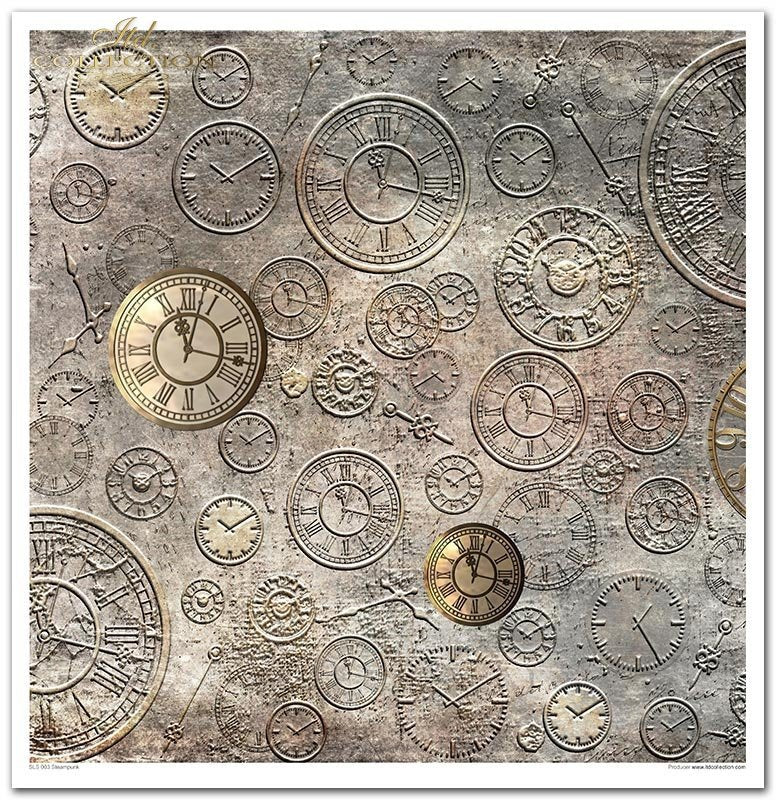 ITD Collection - Steampunk Scrapbooking Papers