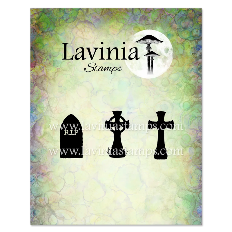 Lavinia Stamps - Midnight Coven - Gravestones Stamp