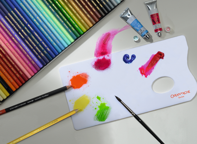 Caran d'Ache - Artist Plexiglass Palette - White