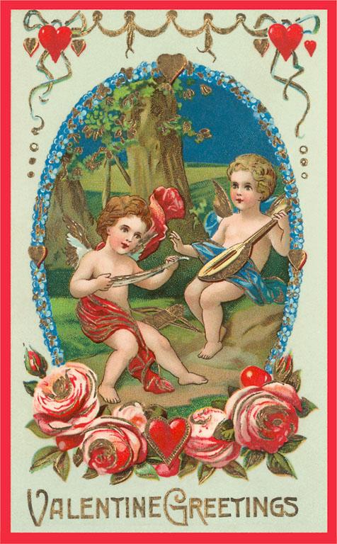 Found Image Press - Postcard - Valentine Greetings